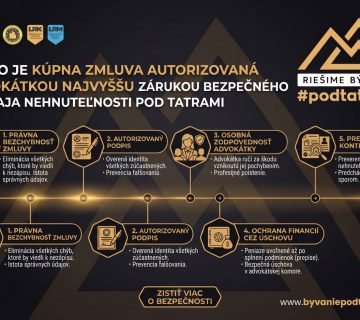 Prečo je kúpna zmluva autorizovaná advokátkou najvyššou zárukou bezpečného predaja nehnuteľnosti pod Tatrami