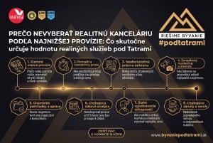 Prečo nevyberať realitnú kanceláriu podľa najnižšej provízie: Čo skutočne určuje hodnotu realitných služieb pod Tatrami